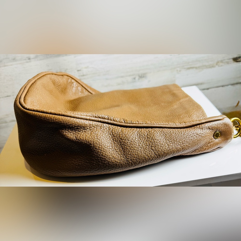 Marc Jacobs Crossbody & Satchel Purse Brown Leather with detachable strap - Picture 6 of 16